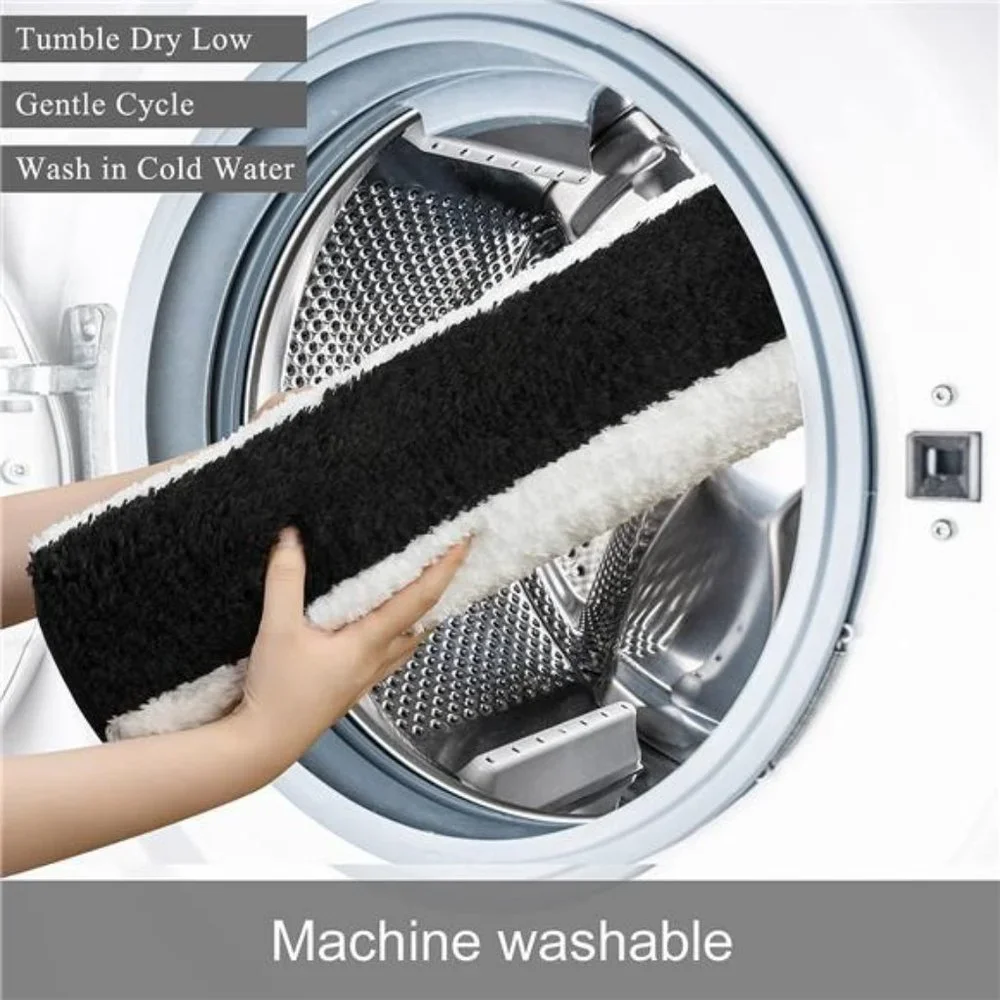 3 Pieces Bathroom Rug, Ultra Soft Non-Slip Bath Mats Sets, Microfiber Absorbent